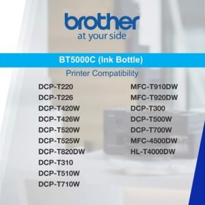 BROTHER BT5000C Ink Bottle (Cyan)