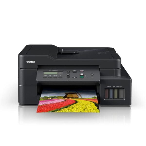 Brother DCP-T820DW All-in One Ink Tank Refill System Printer with Wi-Fi and Auto Duplex Printing, Black, Medium Available computerbaba.co.in