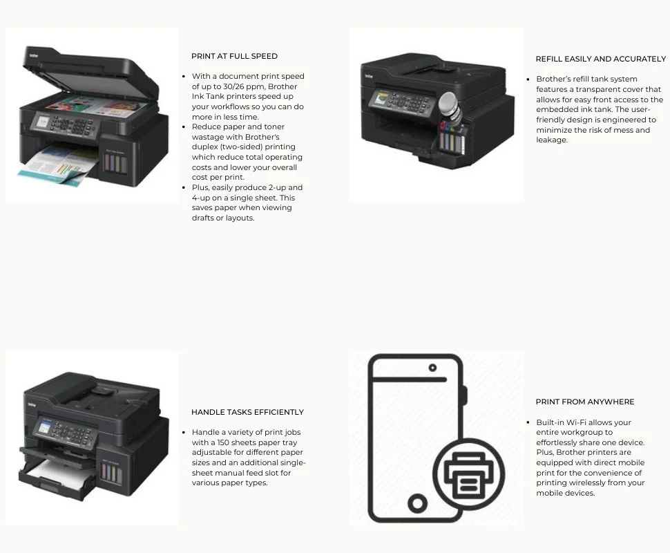 Brother DCP-T920DW InkTank Printer