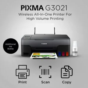 Canon PIXMA G3021 All-in-One Wi-Fi Ink Tank Colour Printer (Black) – Best Cheap All In One Printer for home & Office use (3)