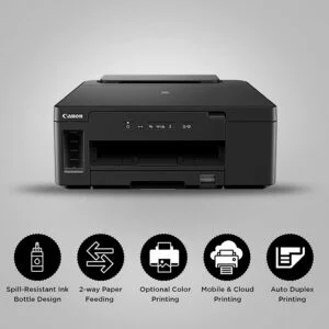 Canon PIXMA GM2070- Single Function, Wi-Fi, Monochrome, Ink Tank Printer with Auto-Duplex Printing (3) Canon PIXMA GM2070- Single Function, Wi-Fi, Monochrome, Ink Tank Printer with Auto-Duplex Printing (3)