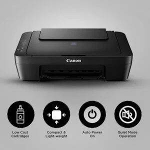 Canon Pixma E410 All-in-One Inkjet Printer (Black)-Best Affordable All in One Printer Under 5000 (7)