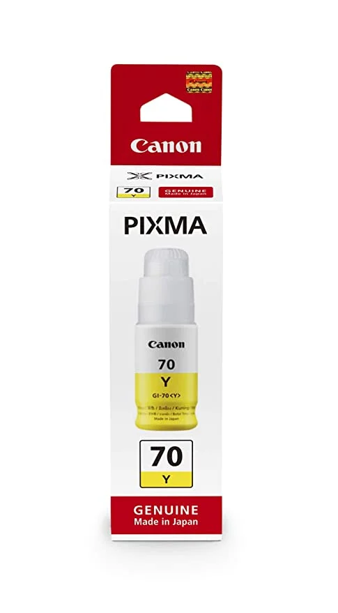 Canon printer inks GI-70 Yellow