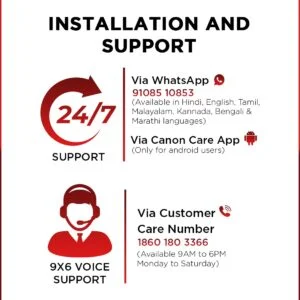 canon printer installation service canon customer support toll free number