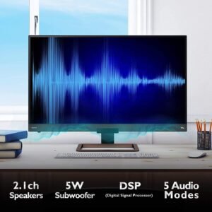 BenQ EX2780Q 27 Inch (68.58 cm) Qhd 2560 X 1440 Pixels IPS 144Hz Gaming Monitor HDRI Dci-P3 2.1 Channel Speaker & 5 Watt Sub, Gray (3)