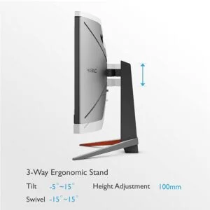 BenQ Mobiuz EX3210R 32-Inch (81.28 cm) 2K QHD 2560 X 1440 Pixels 1000R Curved Gaming LCD Monitor, 165Hz, 1Ms, AMD Freesync Premium Pro, Hdr400, Dci P3, 2.1 Channel Speake (3)