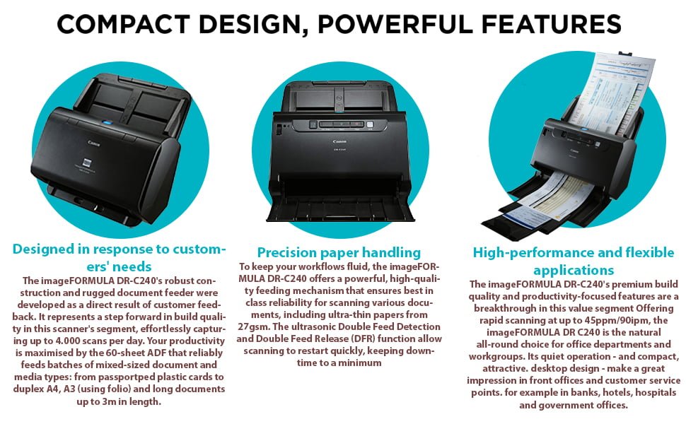Canon best document scanner