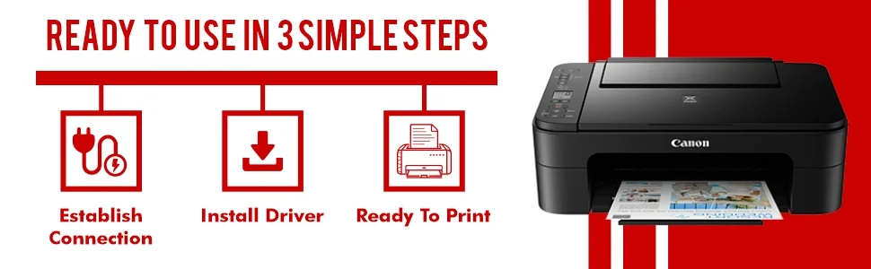 Canon PIXMA E3370 All-in-One Wireless Ink Efficient Color Printer(Borderless Printing) (Black) (5)