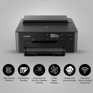 Canon PIXMA TS707 Single Function Wireless Inkjet Color Photo Printer (Black) – Best Photo Printer (4)