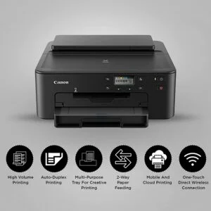 Canon PIXMA TS707 Single Function Wireless Inkjet Color Photo Printer (Black) – Best Photo Printer (4)