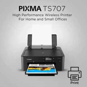 Canon PIXMA TS707 Single Function Wireless Inkjet Color Photo Printer (Black) – Best Photo Printer (7)