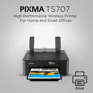 Canon PIXMA TS707 Single Function Wireless Inkjet Color Photo Printer (Black) – Best Photo Printer (7)