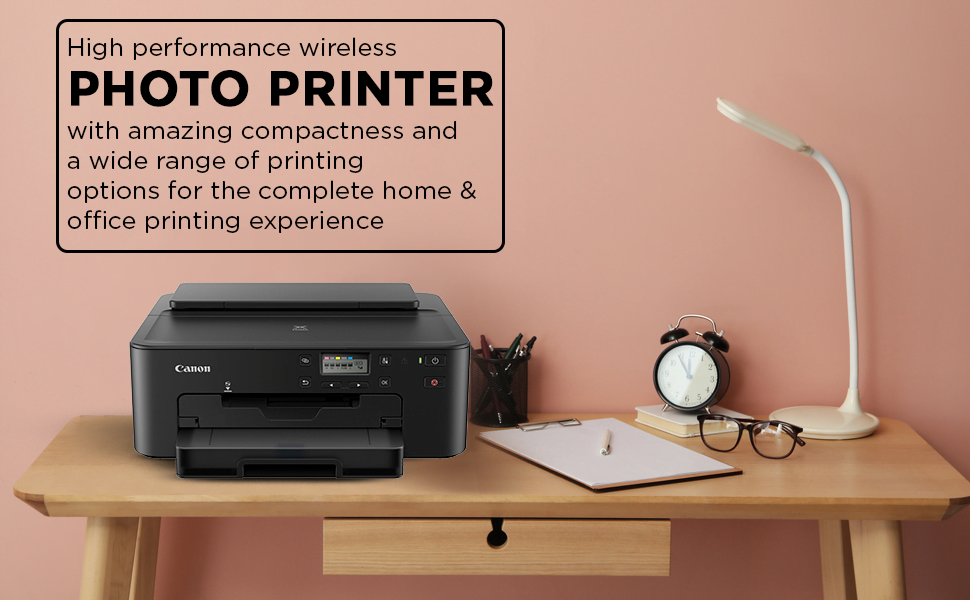 Canon PIXMA TS707 Single Function Wireless Inkjet Color Photo Printer (Black) - Best Photo Printer (3)