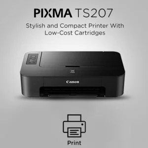 Canon Pixma TS207 Single Function Inkjet Printer (Black) – Best single function printer at just 2149 only (5)