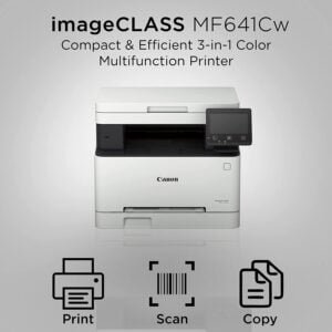 Canon imageCLASS MF641CW Multi-function WiFi Color Laser Printer (Black & White, Toner Cartridge) (7)