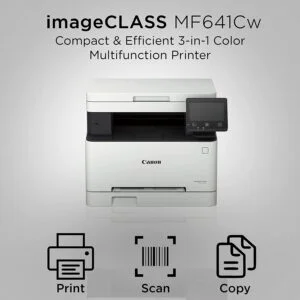 Canon imageCLASS MF641CW Multi-function WiFi Color Laser Printer (Black & White, Toner Cartridge) (7)