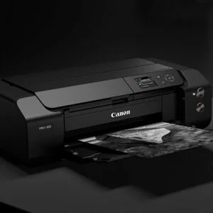 Canon imagePROGRAF PRO-300 Wireless Color Wide-Format Printer, Prints up to 13X 19, 3.0 LCD Screen with Profession Print & Layout Software and Mobile Device Print