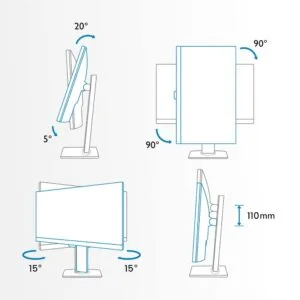 BenQ PD3205U 31.5-Inch 4K Monitor best 4k HD monitor under 50000 only at computerbaba.co.in