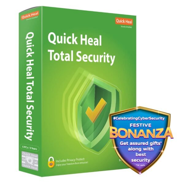 QuickHeal Total Security 5 Users-3Years