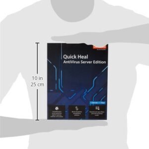 Quick Heal Antivirus Server Edition- 1 Server, 1 Year (Email Delivery In 2 Hours), ER1