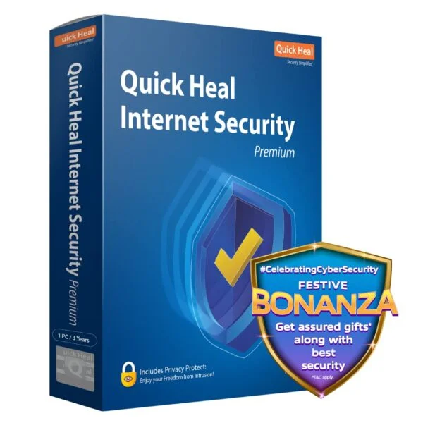 Quick Heal Internet Security - 1 User, 3 Years