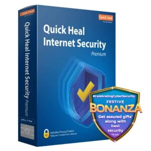 Quick Heal Internet Security premium Latest Version – 2 PCs, 1 Year