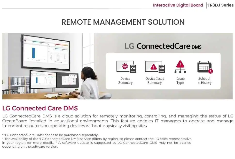 LG Digital board, best digital board, best interactive panel at lowest price