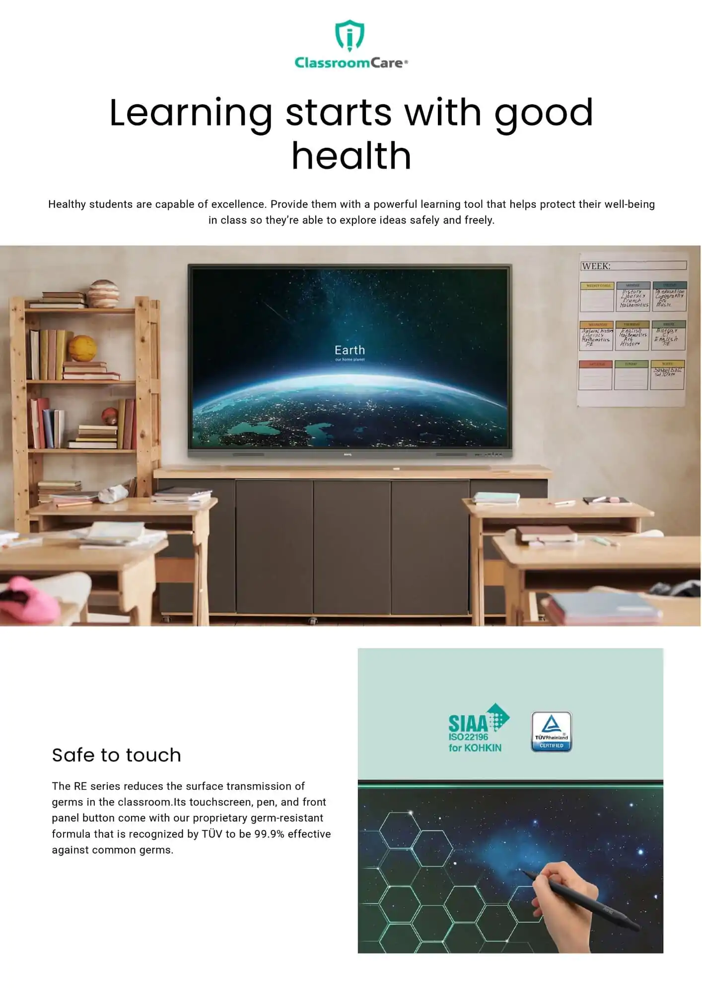 best interactive flat panel for class, teaching