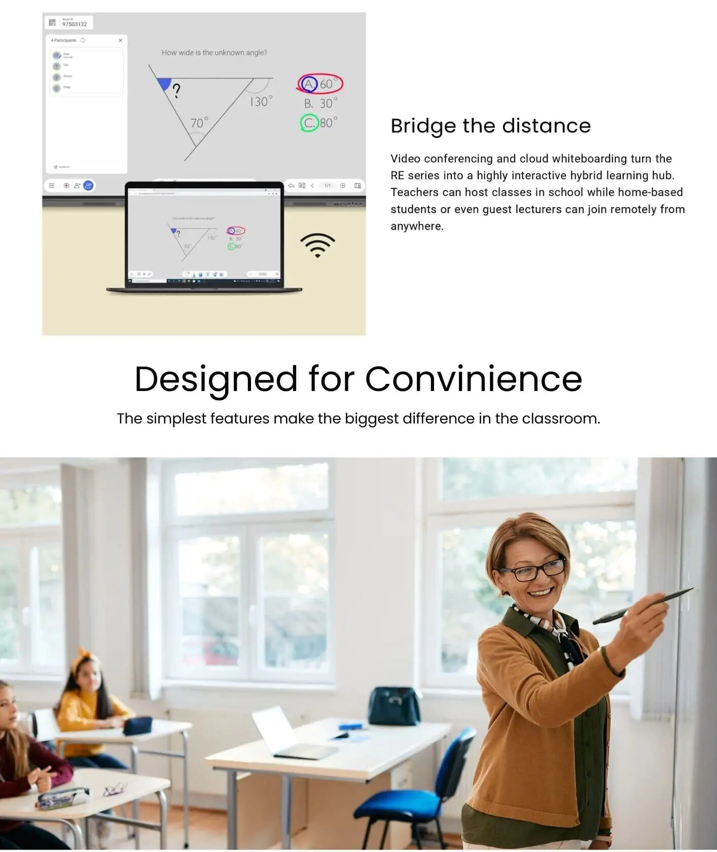 Interactive digital board